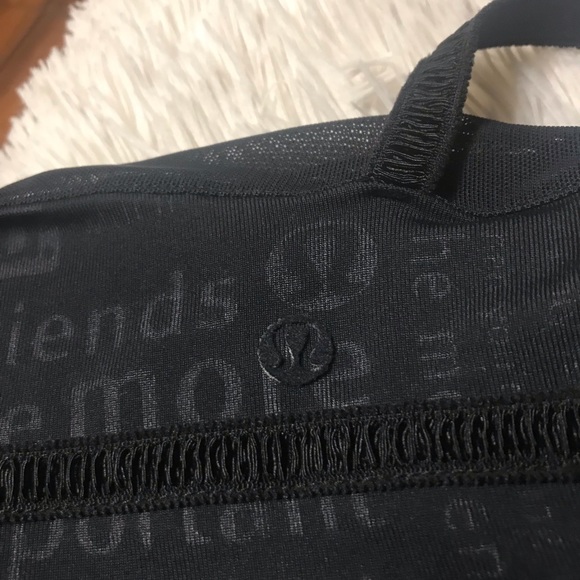 Lululemon Tank Top-Black-Size 2 -Good Condition - Picture 8 of 12